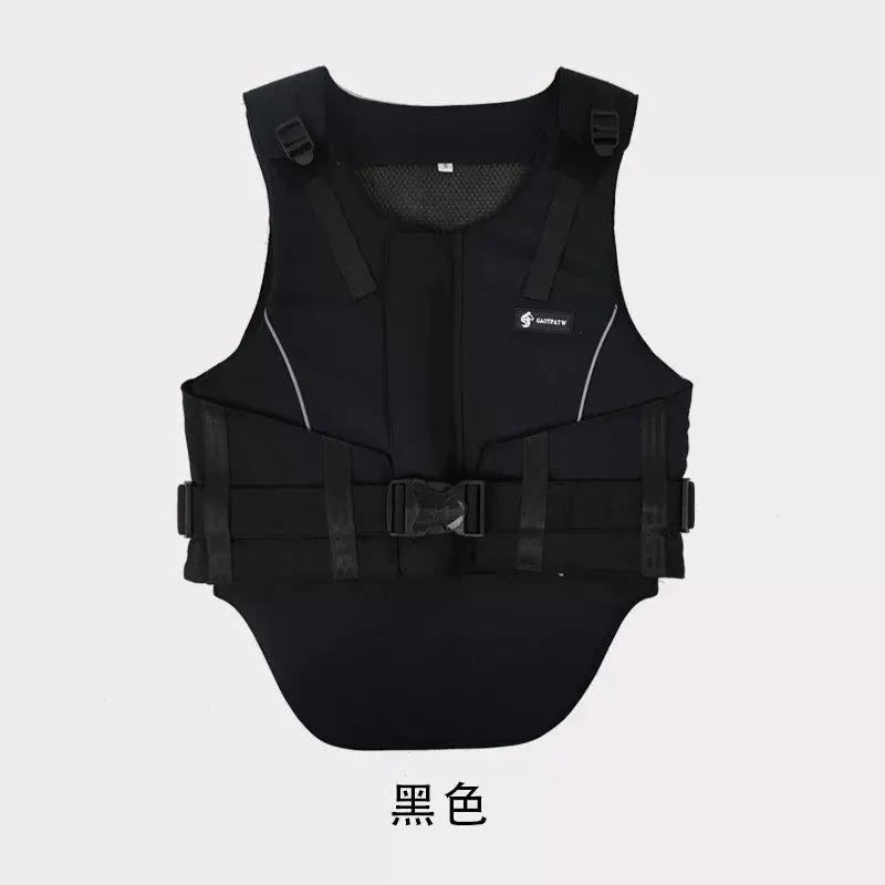 马术护甲骑马背心马甲儿童防摔护甲骑马装马术服装男女款骑马护甲