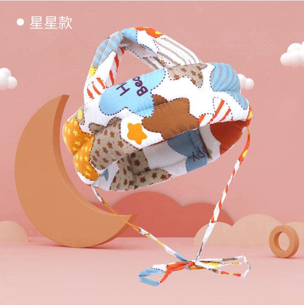 嬰兒防摔護頭帽（星星普通款）（尺寸： 70*10*2.5CM）