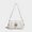 New vintage chain rivet crescent bag trendy hot girl armpit bag luxury niche personality shoulder