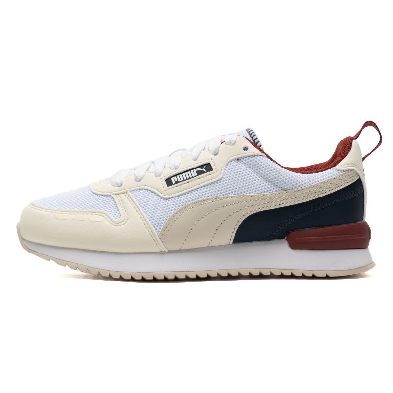 Puma Puma R78 medium casual shoes 393910-14-Puma White - Snow White - Navy Blue 37