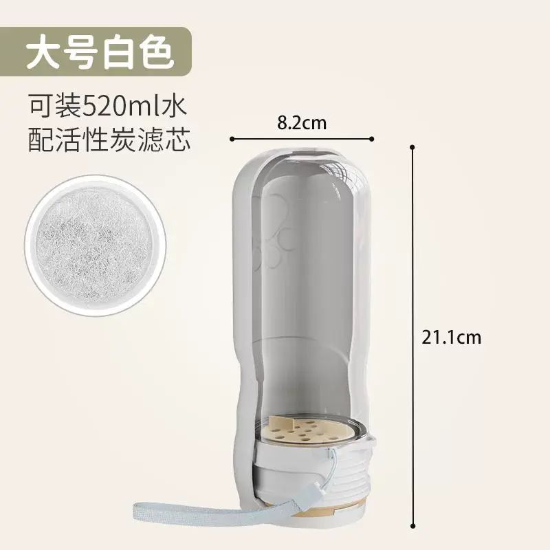 JKULNING  狗狗外出水粮杯狗水壶便携式户外出行遛狗宠物饮水