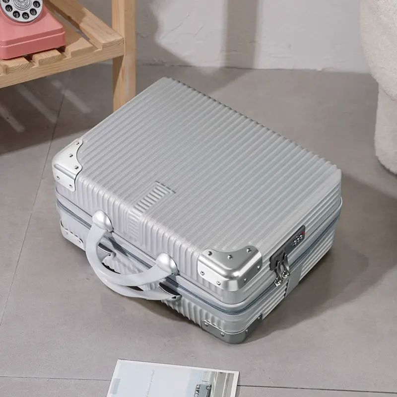 14寸手提行李箱女小型密码箱新款便携皮箱迷你收纳箱化妆包16寸