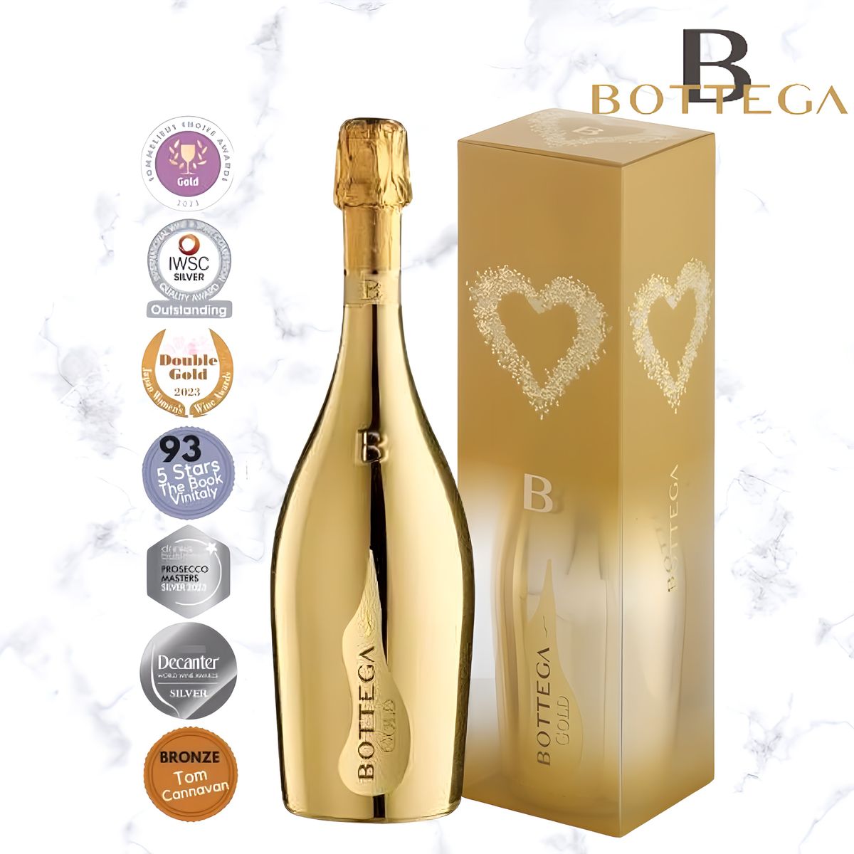 Bottega Gold Prosecco DOC Brut 氣泡酒 | 禮盒裝