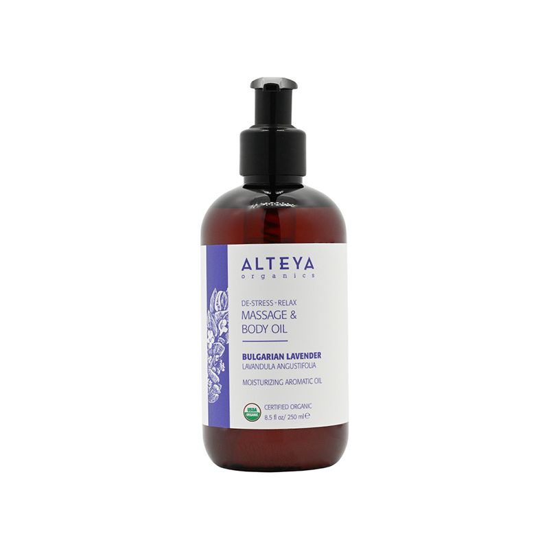 Alteya Organics 有機保加利亞薰衣草放鬆按摩身體油 250毫升