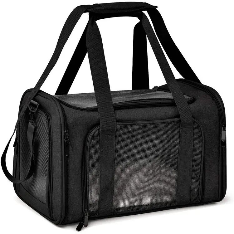A new pet travel option is here! This handheld pet backpack is super practical, lightweight