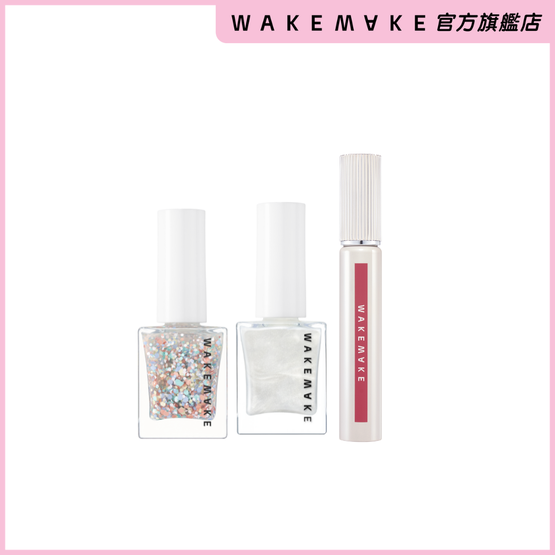 贈品 - 水潤絲絨唇彩*1 + 指甲油*2