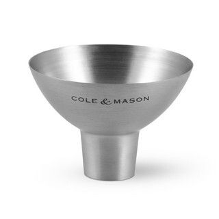 STAINLESS STEEL FUNNEL (W/CLIP STRIP)