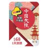TOPSI 中國大陸 | 內地 1日 5G / 4G 真無限數據上網卡 | 升級至放題極速上網！【有效期：31-12-2025】