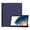For Samsung Galaxy Tab A8 10.5 2021 ENKAY Custer Texture Leather Smart Tablet Case (Dark Green)