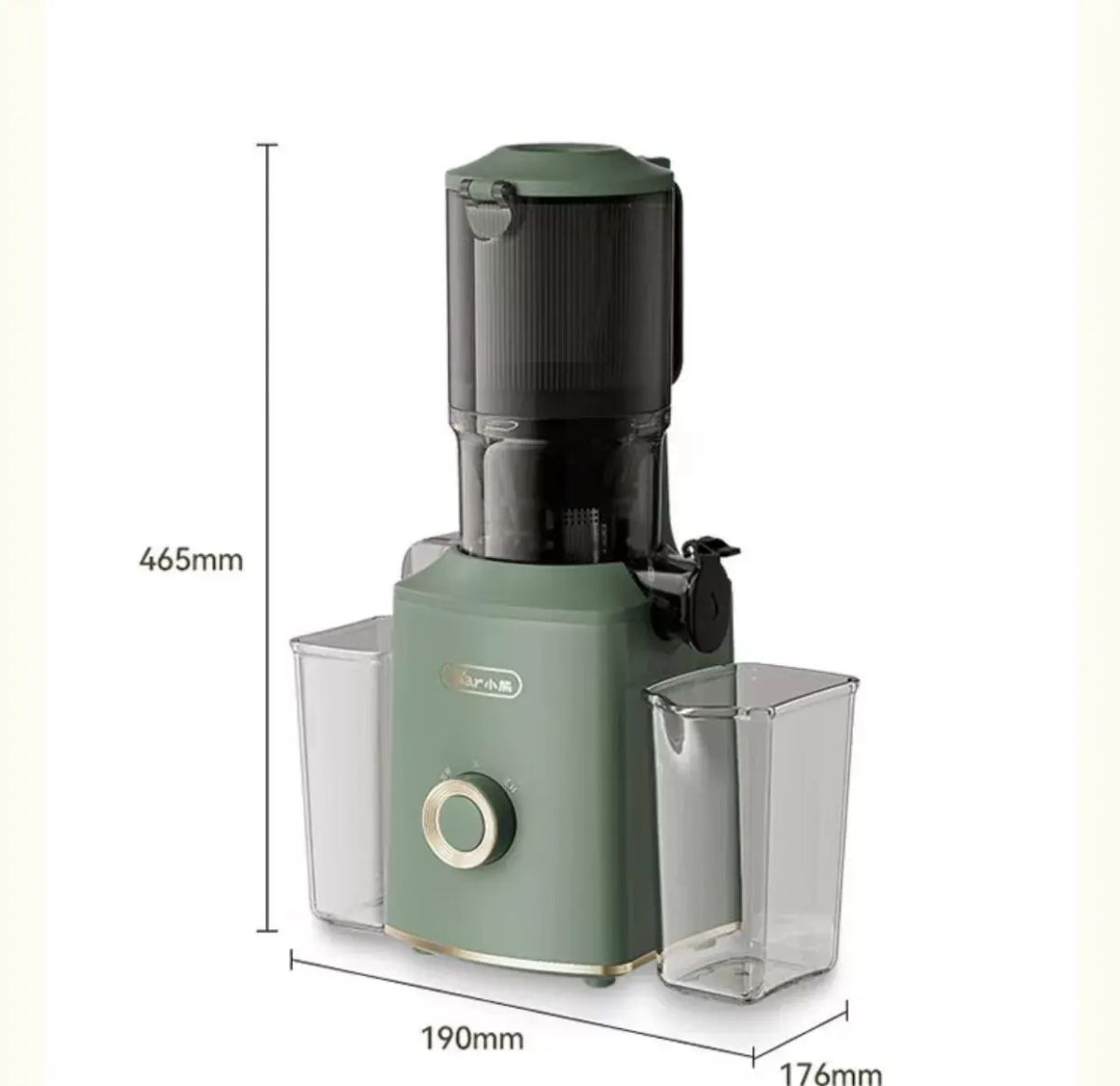 Bear Juicer YZJ-F02E3 Large Chute Pulp Separator