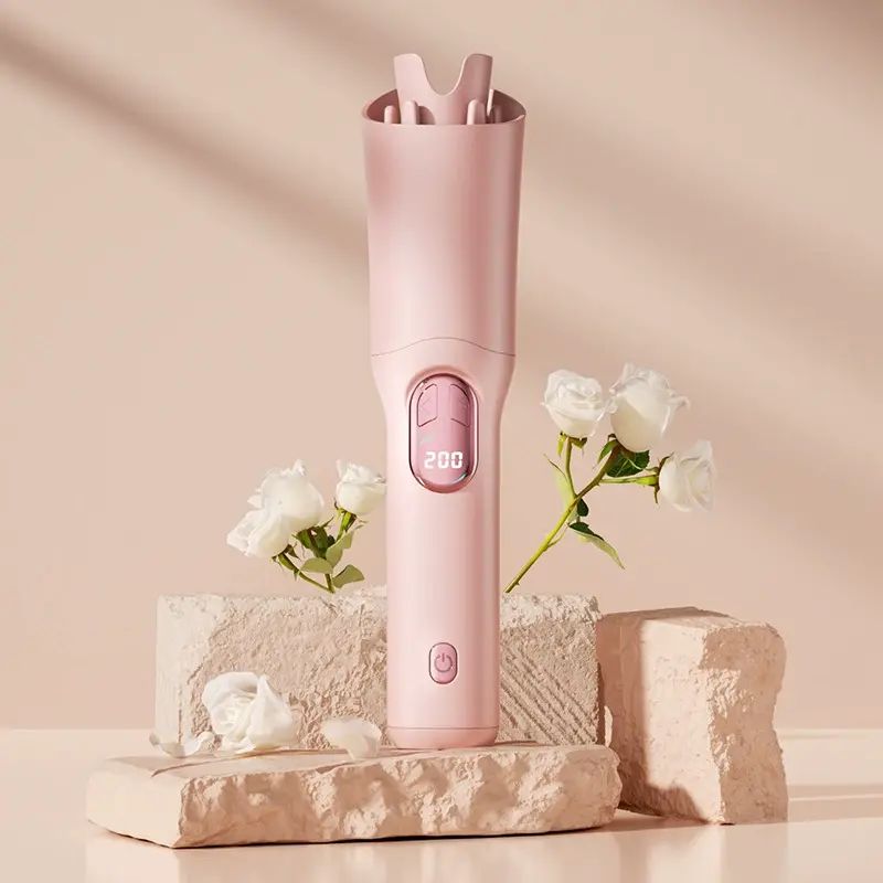2025新款液晶USB充电32MM加热蛋卷烫发卷发器家用无线便携卷发棒