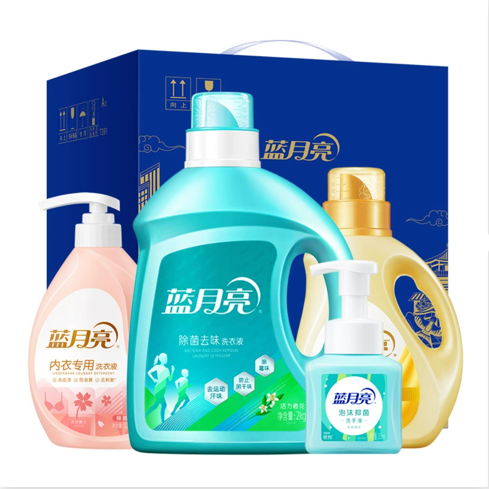 除菌去味2kg+樱花内衣500g+橙花浓缩柔顺剂1kg+鲜果薄荷泡沫255g
