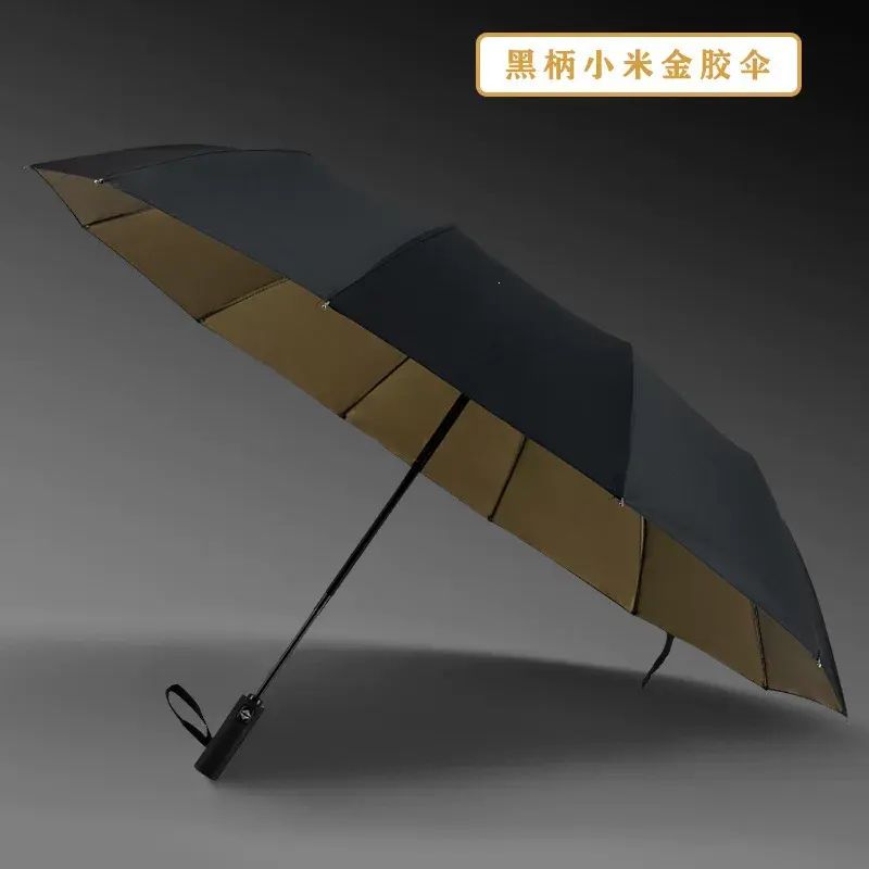 全自動商務傘復古木柄刻字高爾夫傘抗暴風長柄雙人雨遮禮品廣告傘
