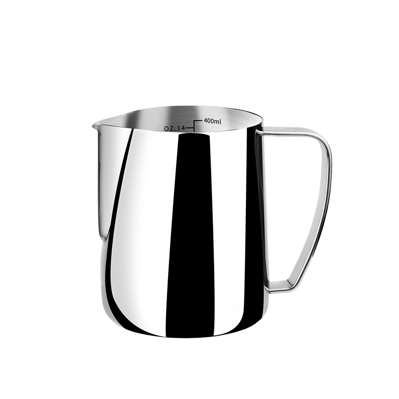 304 Stainless Steel Milk Frothing Pitcher with Scale