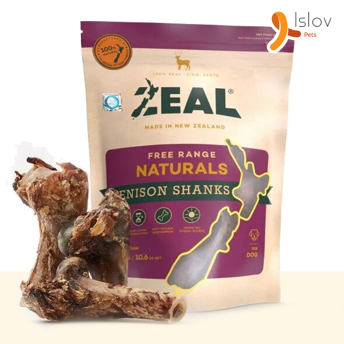 New Zealand Venison Shanks 300g