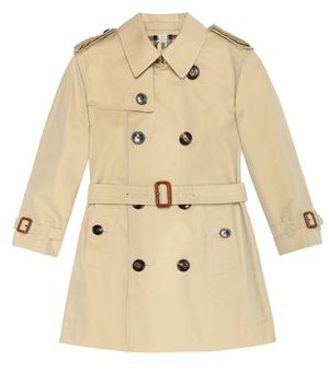 Burberry Kids Cotton trench coat