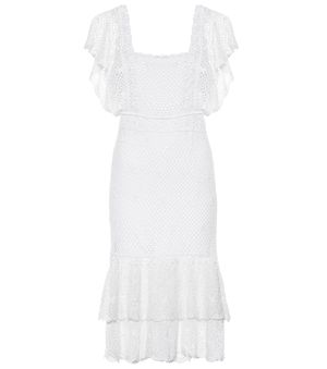 Anna Kosturova Florence crochet cotton dress