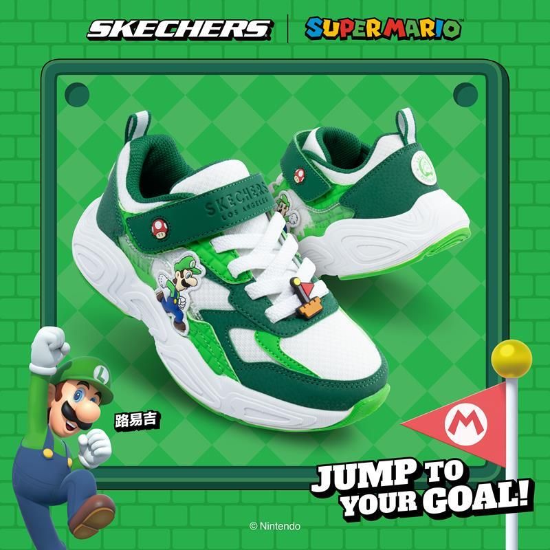 MEGA QUAKE (NINTENDO) 男童休閒鞋