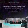 T&G TG148 Portable Stereo Audio Super Bass LED Lantern Pill Wireless Bluetooth Speaker(Black) (Gre