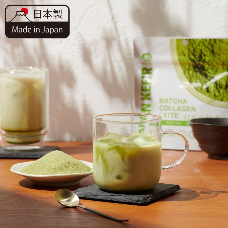 抹茶膠原蛋白拿鐵 60克 - 日本抹茶口味高配方膠原蛋白 - 日本製造