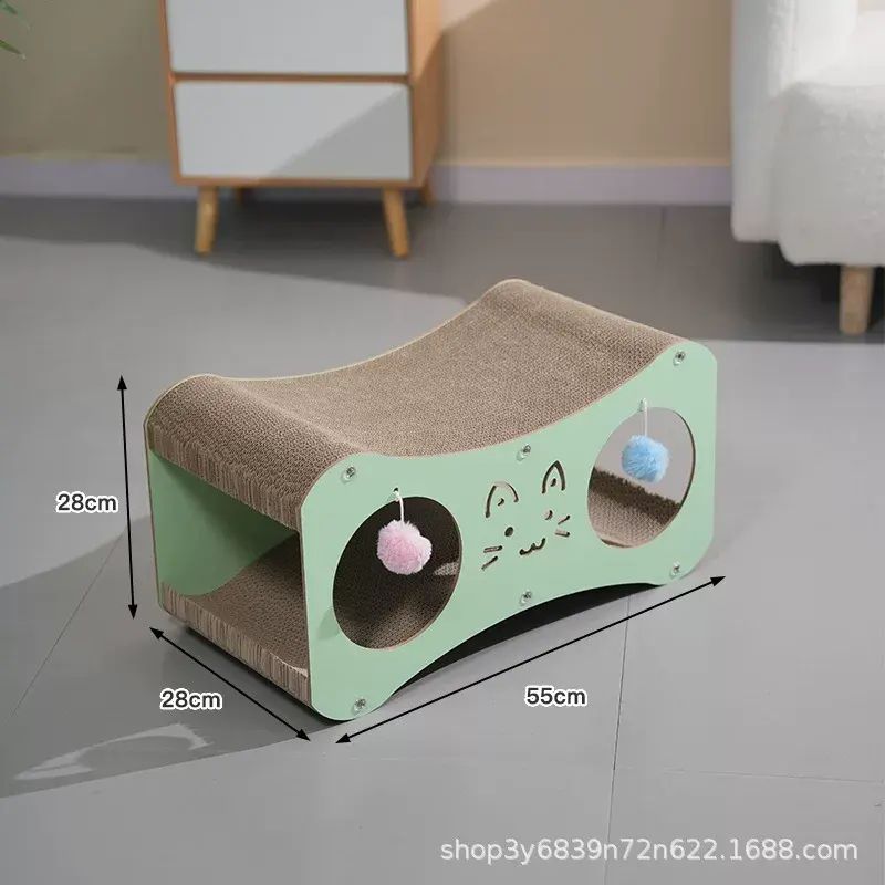 立體貓抓板貓屋一體防貓抓梳化保護貓爪窩立式貓抓板耐抓貓房子