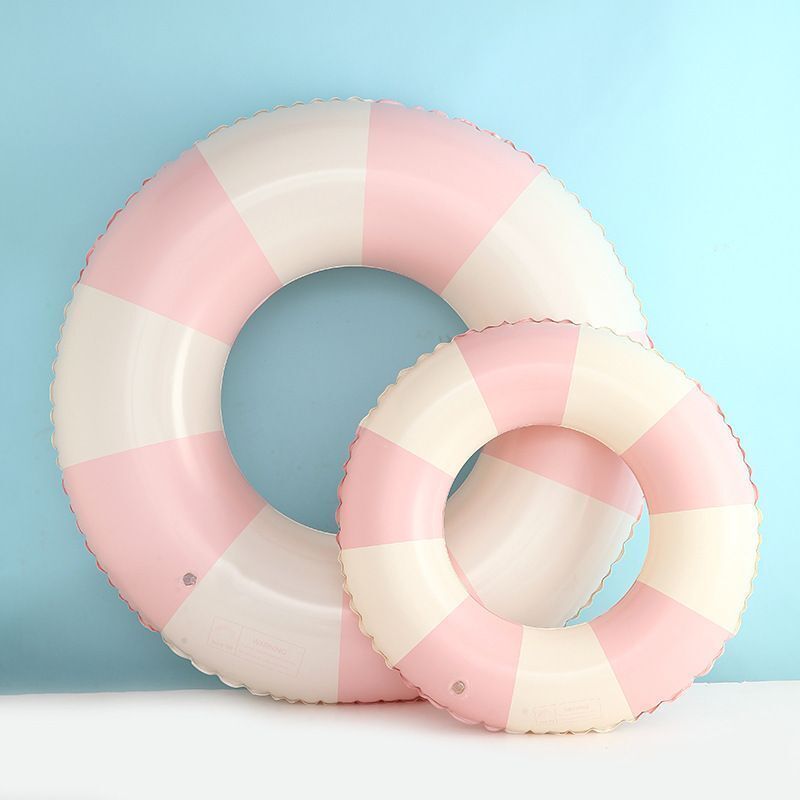 V17  1pcs/Children's Swimming Circle Stripe Vintage Swimming Circle
