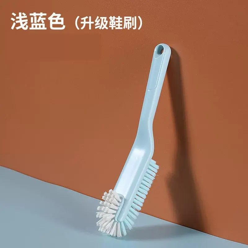 小鞋清洁刷 长柄塑料洗衣软毛刷 男女家用鞋子清洁刷时尚简约