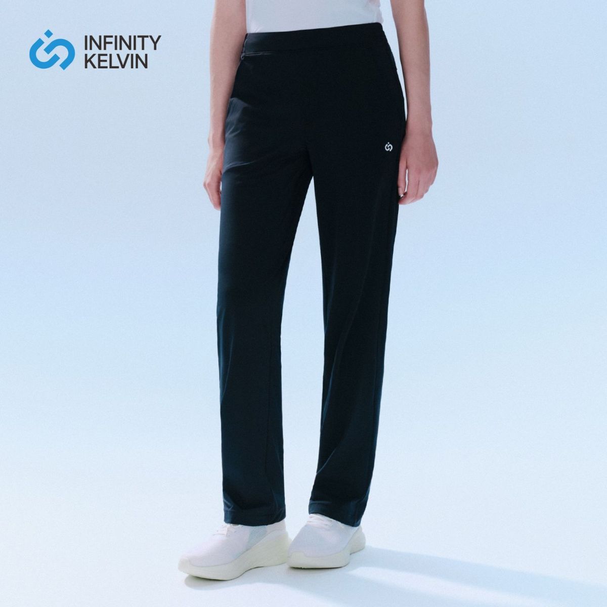 Adult Unisex Glide Casual Straight Pants (Black / 2X Size)