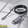 V1423D (1.8M) 8K USB-C to DisplayPort Bidirectional Cable Upgraded HDCP HDR 4894160056894