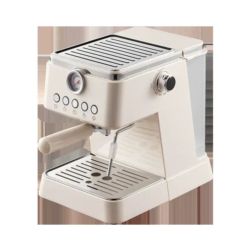 多功能意式咖啡机家用半自动奶泡浓缩高压萃取一体机咖啡机