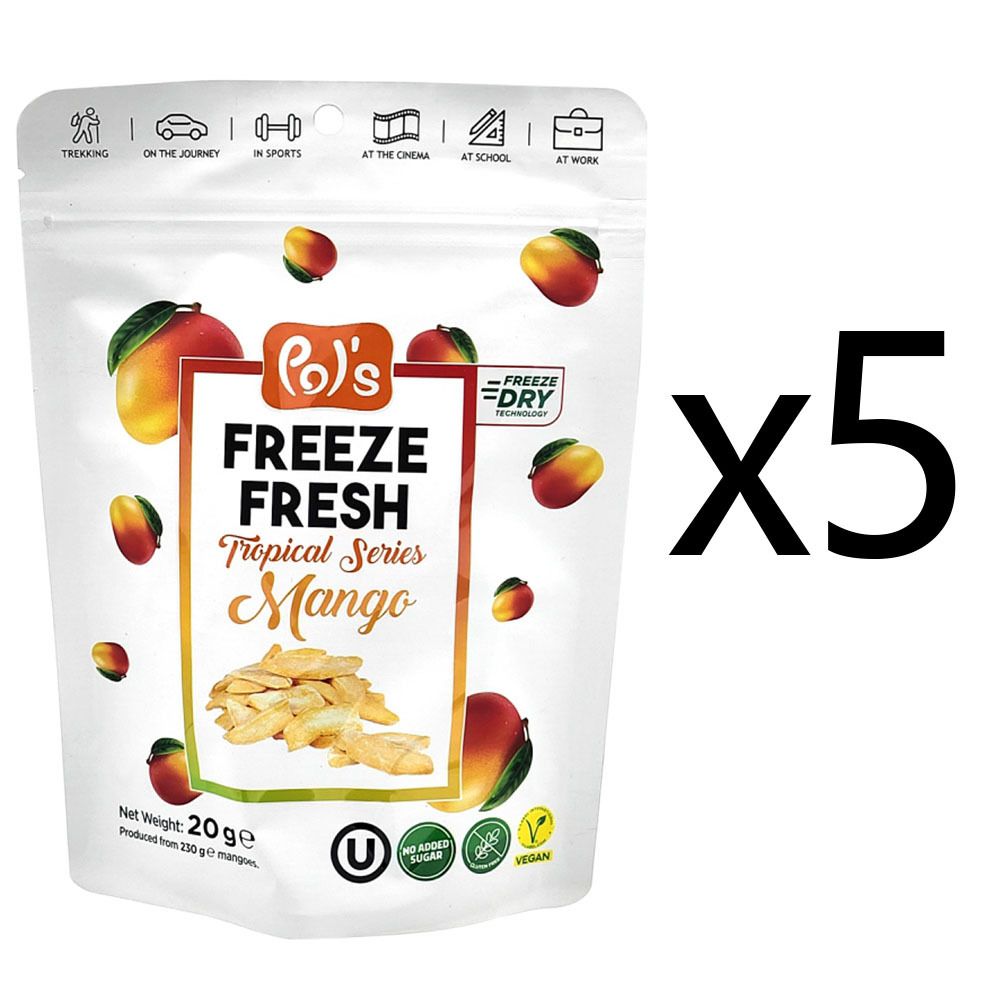 Pol's Natural No Additives Vegan Gluten Free No Added Sugar Low Salt