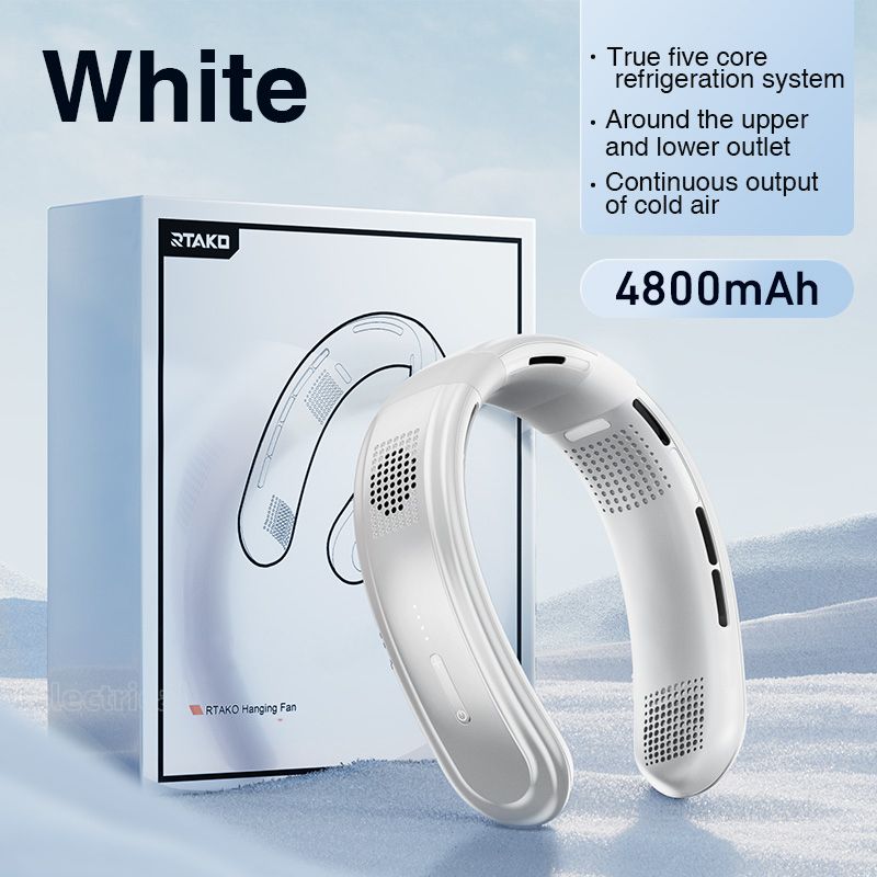 真五核掛頸風扇｜4800mAh｜極致涼風｜超靜音  BP626