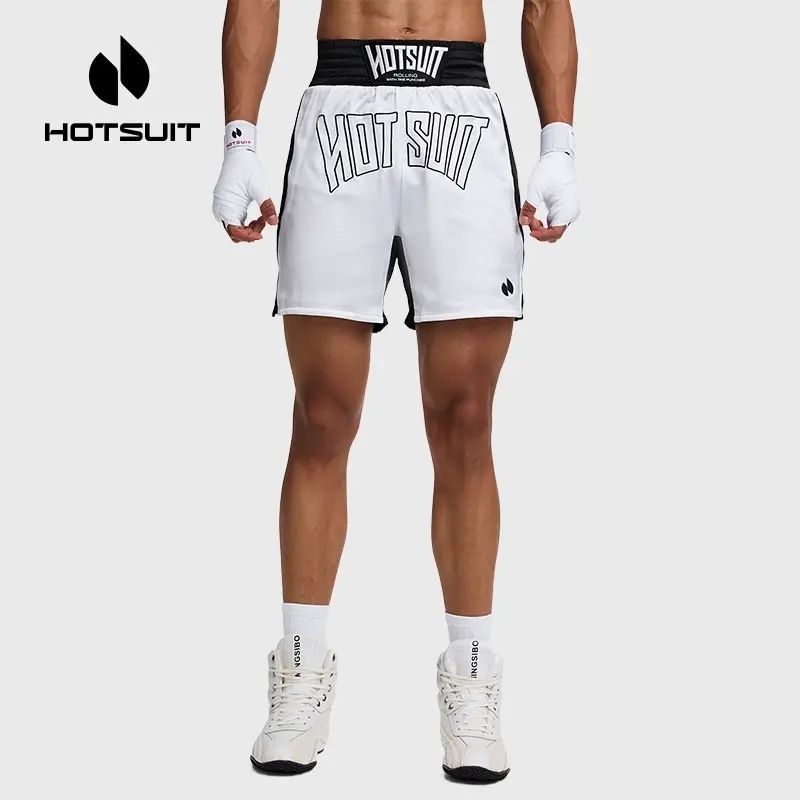 hotsuit后秀运动短裤男士夏季新款速干透气拳击健身裤高腰训练裤57B117688