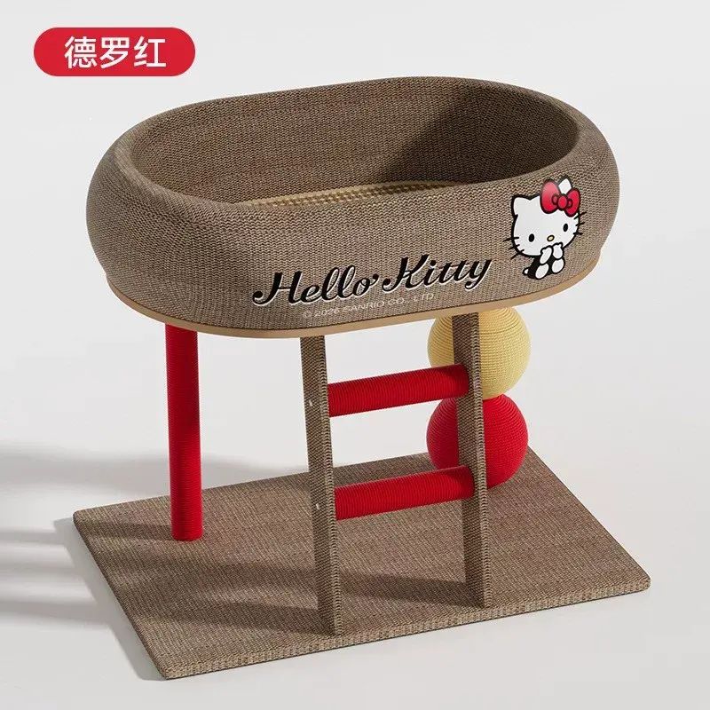 Hippie Dog Joint Arc Cat Toy Sisal Cat Scratching Board Sleep and Play Integrated Durable