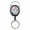 Peanuts Snoopy Badge Reel Key Holder (Black Heart) key chain Badge reel card holder Parallel Import
