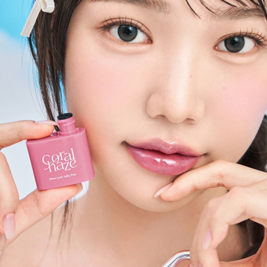 Coralhaze glow lock jelly tint #107 petal