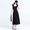 Women's summer waist cinching slimming black dress new versatile slim fit suspender long skirt