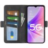 For OPPO A57 5G Dual-side Magnetic Buckle Flip Leather Phone Case For OPPO A57 5G (Black)