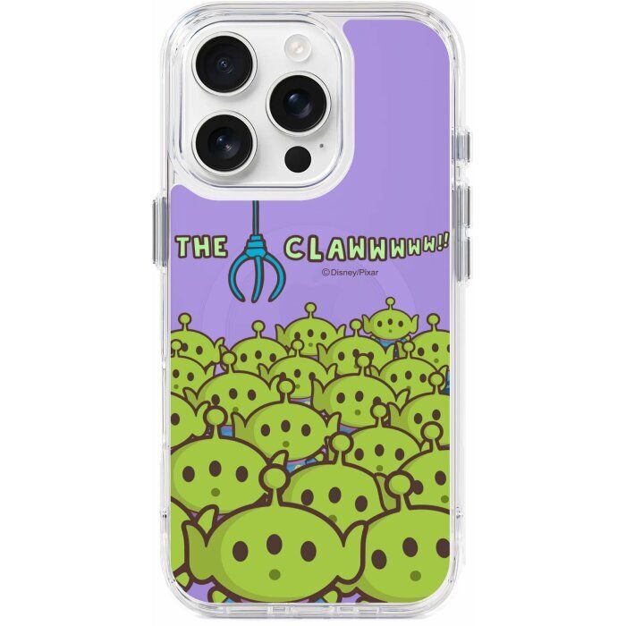 (兼容MagSafe) 迪士尼彼思Chibi 三眼仔 iPhone 16 Pro 標準防摔保護殼-5469