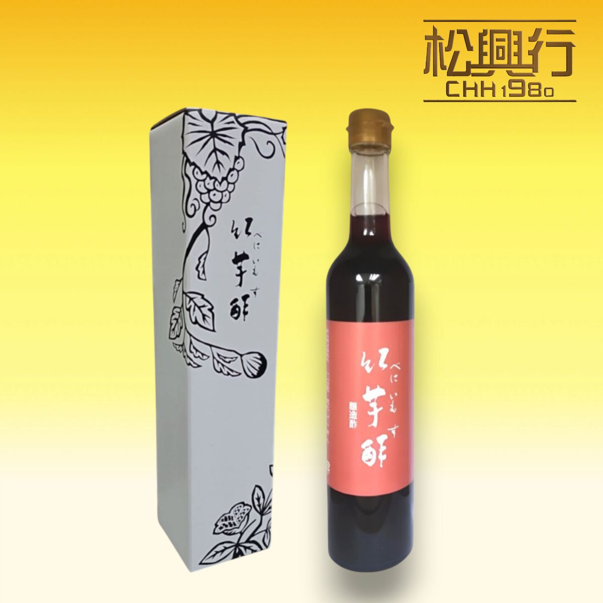 【飯尾釀造】日本富士紅芋醋-紅芋酢 500ML