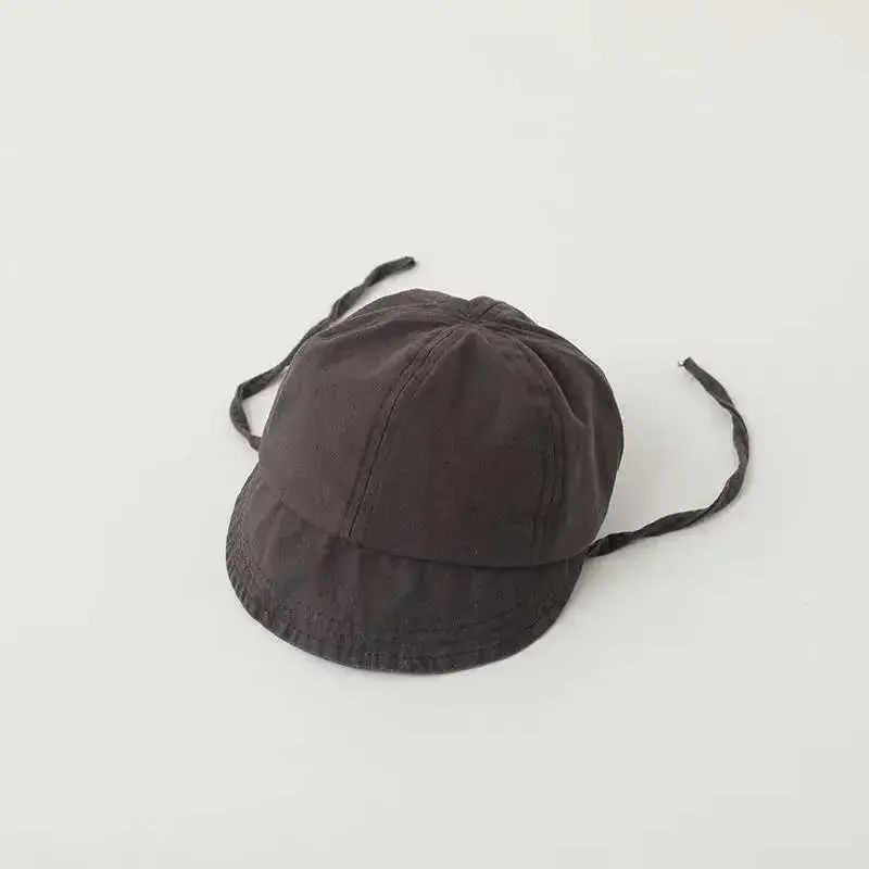 韓式夏季純色嬰兒帽44-48cm【下單後聯絡客服確認尺碼及顏色】