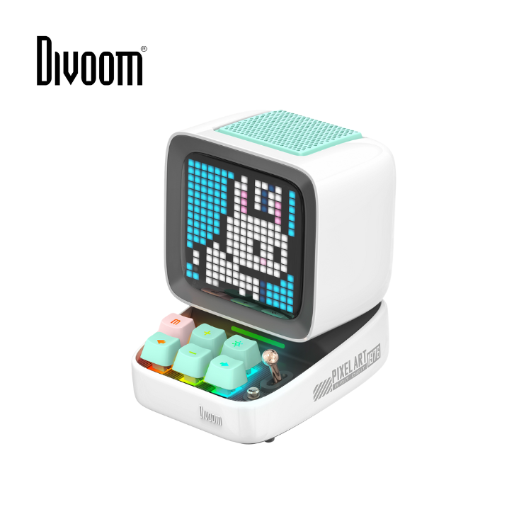 Divoom Ditoo Pro - Pixel Art 藍牙喇叭 白色