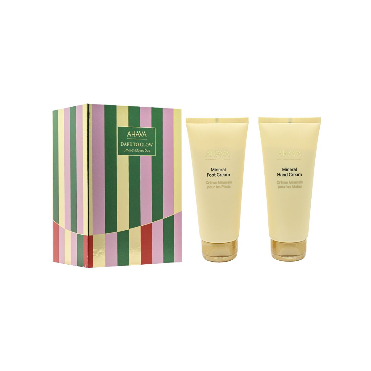 Ahava皇牌礦物保濕護手足霜套裝(2件裝)
