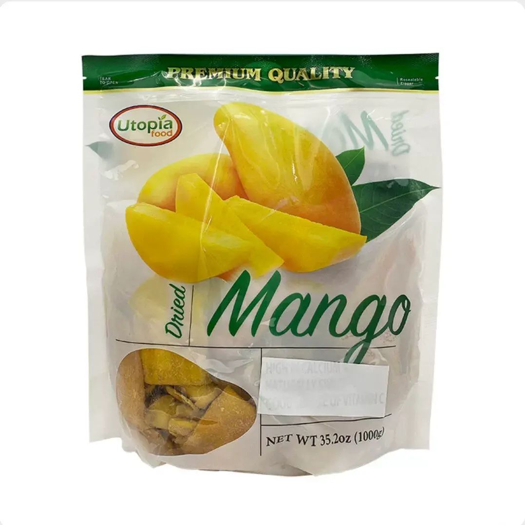 Costco开市客正品 Utopia泰国芒果干 1kg 好市多办公室下午茶零食