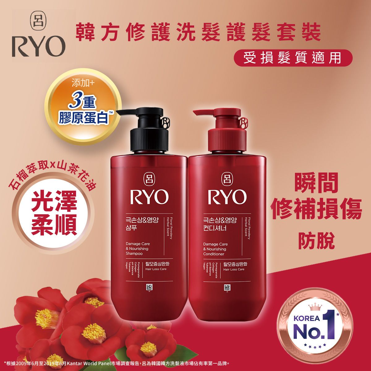 [Combo Set] Damage Care Hair Set