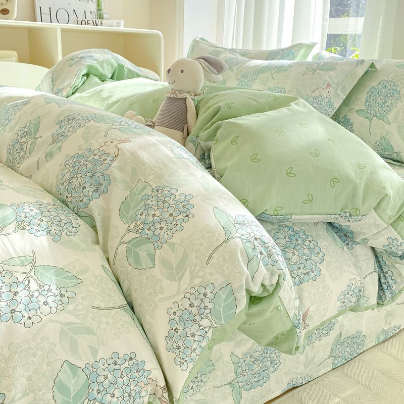 卡通全棉床上新款純棉被套|床單|宿舍床品床笠（平行進口）