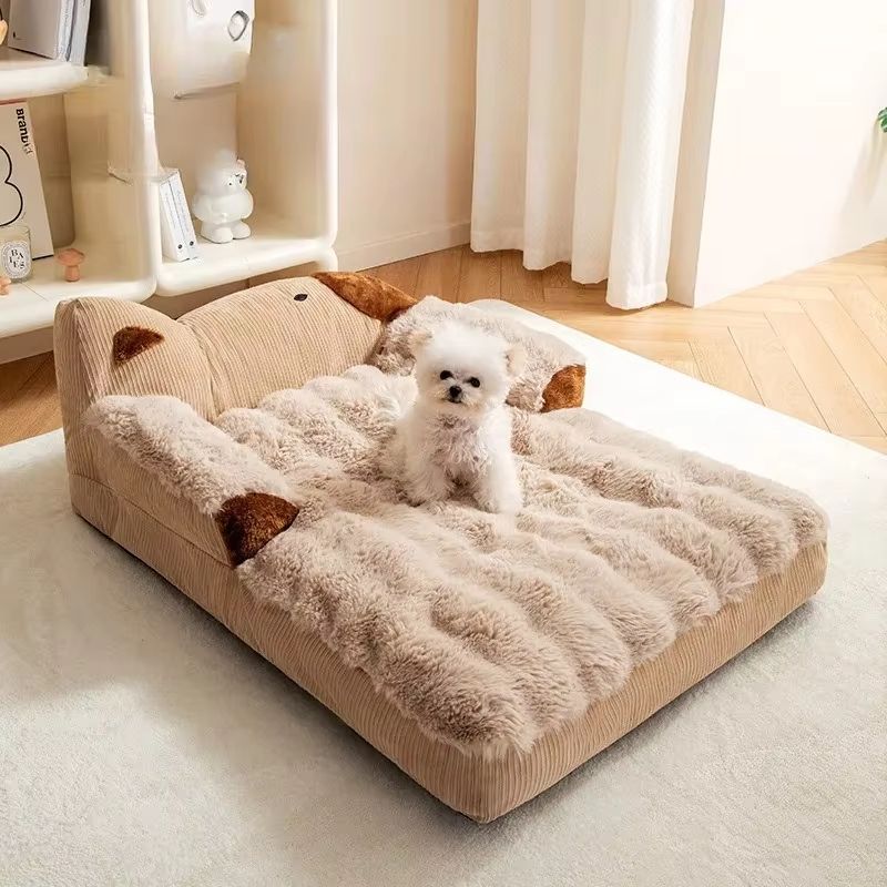 Dog Bed Removable and Washable Bigbear Teddy Kennel Cat Sleeping Sofa Cushion Puppy Accessories Big 