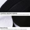 Nylon Clothing Textile Accessories Without Glue Hook and Loop Fastener 2.5cm Wide (White)