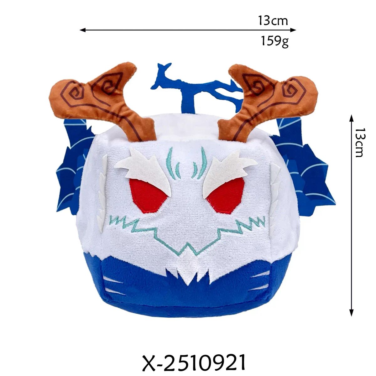 Bloxfruits惡魔果實生果盒子動漫公仔毛絨玩具