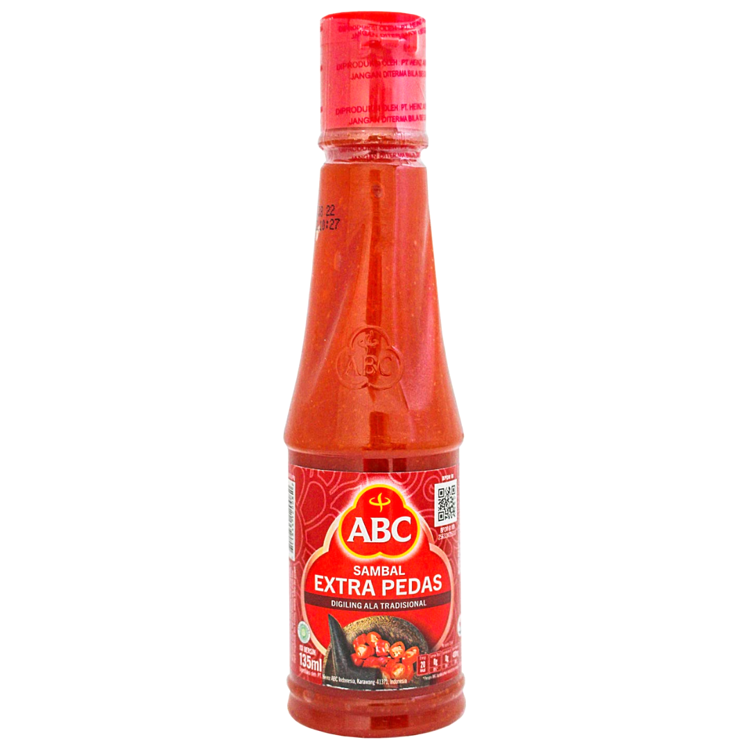 印尼ABC特辣辣椒醬 135ml #44120082 sambal extra pedas #HALAL #工人印尼姐姐最愛 #印尼撈麵